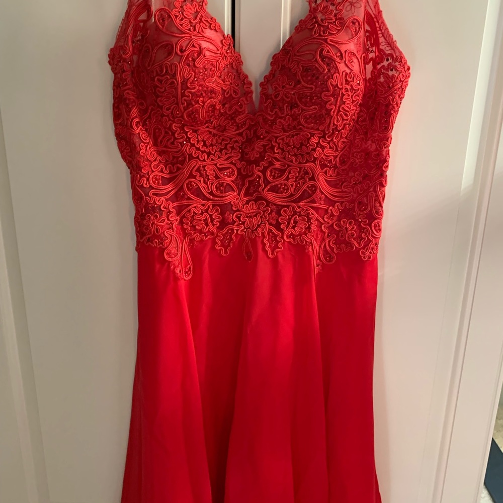 Red Dress, worn once for HOCO